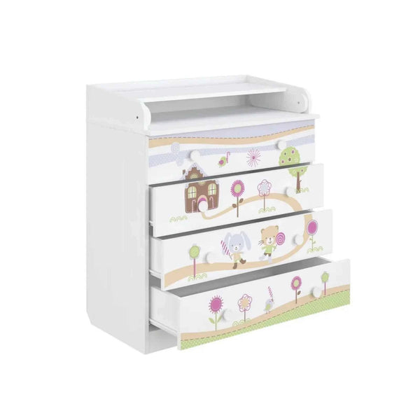 Shefa Kids 800 Changing Dresser - Gingerbread House