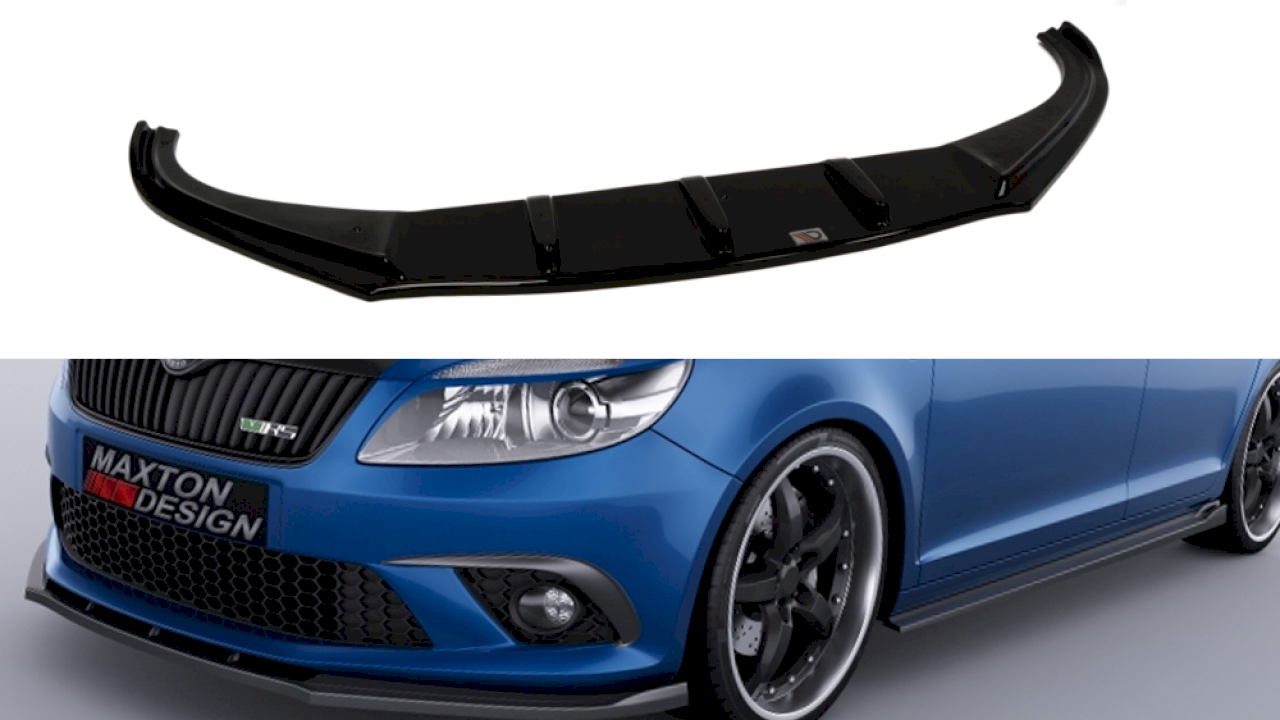 Maxton Design - FRONT SPLITTER SKODA FABIA II (FOR RS)