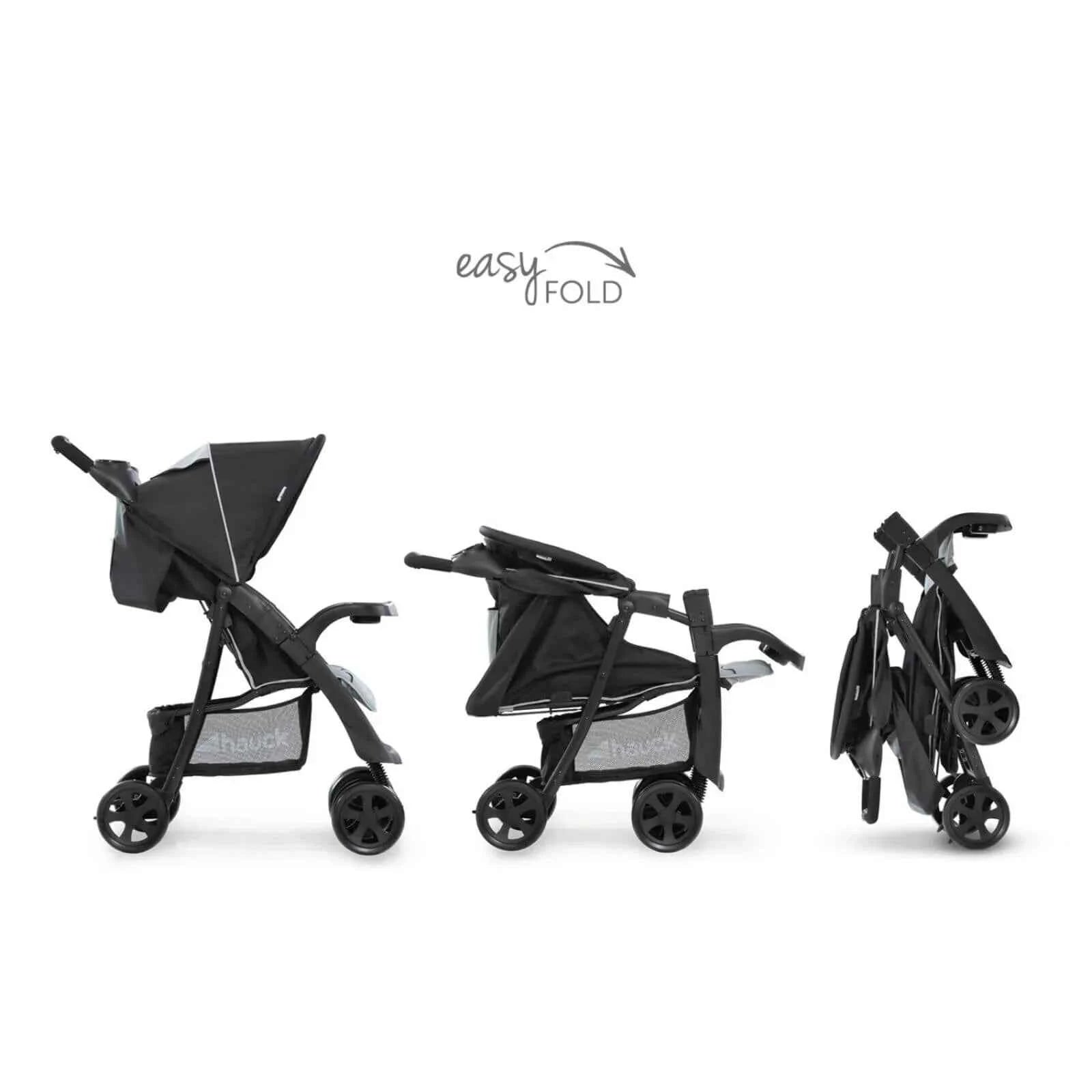 Hauck Shopper Neo II Pushchair - Caviar/Silver