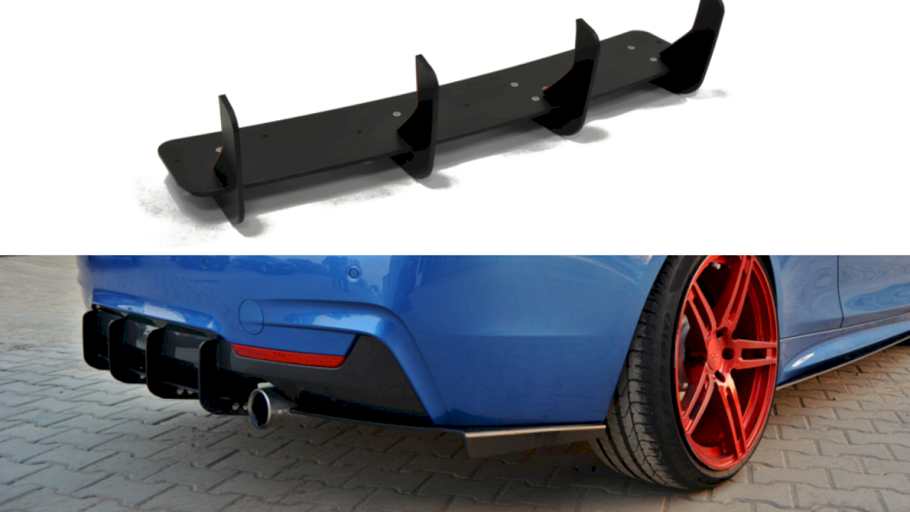 Maxton Design - REAR DIFFUSER BMW 4 F32 M-SPORT (2013-2016)