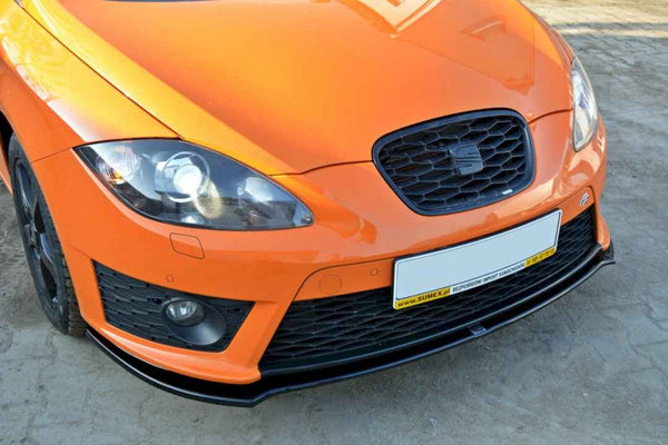 Maxton Design - FRONT SPLITTER V.2 SEAT LEON MK2 CUPRA / FR (FACELIFT)