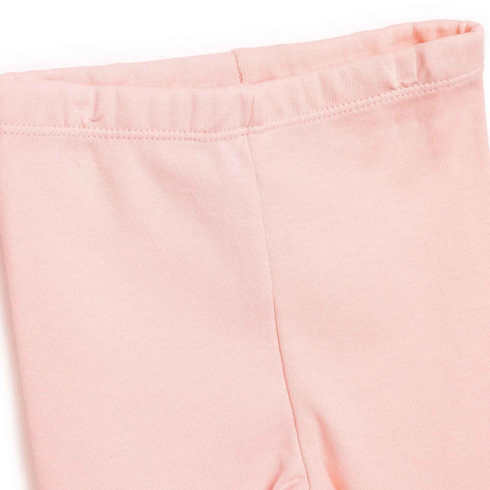 HelloBaby Newborn Organic Wrapover Top-Hat - Light Pink