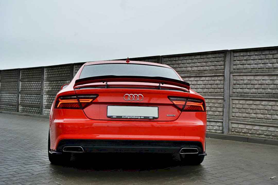 Maxton Design - SPOILER CAP AUDI S7 / A7 S-LINE C7 / C7 FL