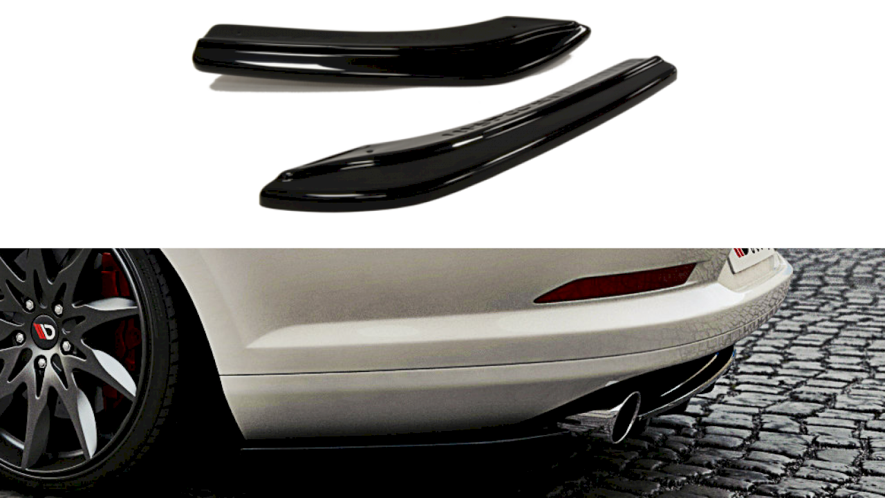 Maxton Design - REAR SIDE SPLITTERS VW PASSAT CC R36 RLINE (PREFACE)