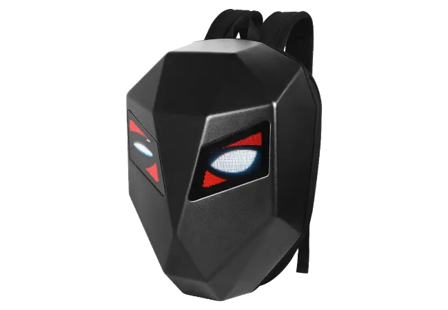 Biosled Technology LOY Knight Waterproof Bluetooth App LED Backpack Rucksack Carry-On Hand Luggage - Motorcycle Helmet Leisure Urban Sports Travel Flight Bag