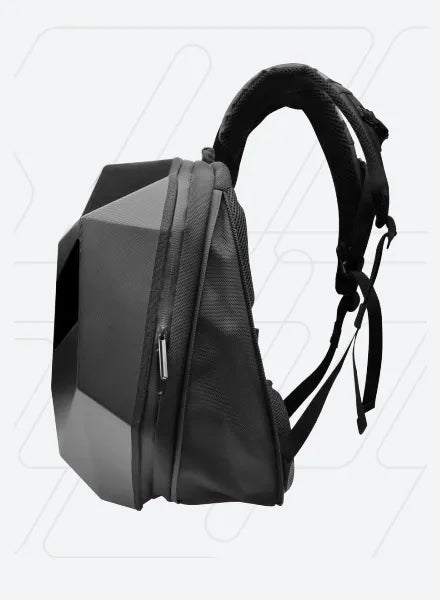 Biosled Technology LOY Knight Waterproof Bluetooth App LED Backpack Rucksack Carry-On Hand Luggage - Motorcycle Helmet Leisure Urban Sports Travel Flight Bag