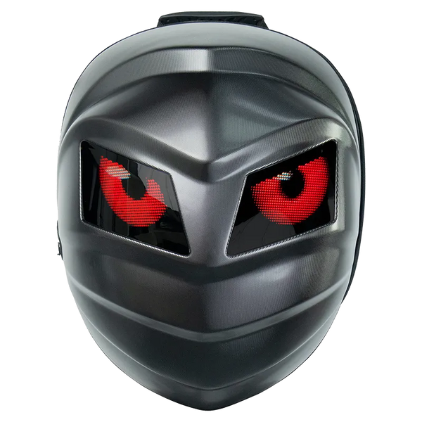 Biosled Technology LOY Black Knight HSQ-1 Bluetooth App LED Backpack Rucksack Carry-On Hand Luggage - Motorcycle Helmet Leisure Urban Sports Travel Flight Bag