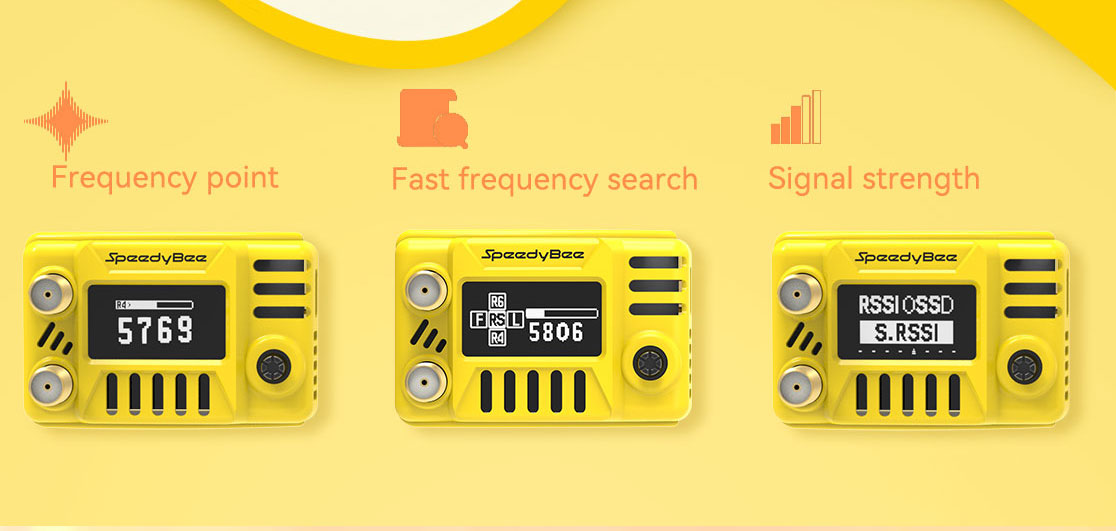 SpeedyBee 5.8GHz Analog Goggles Receiver