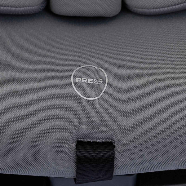 baby plus Pixi i-Size Group 0+/1/2/3 (Birth to 12 Years) Car Seat - Grey