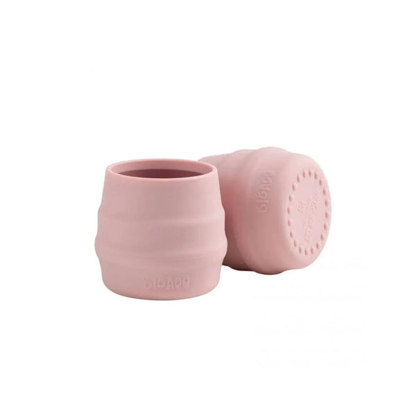 Bibado Sippit Silicone Open Training Cup 6+ months Pack of 2 - Blush