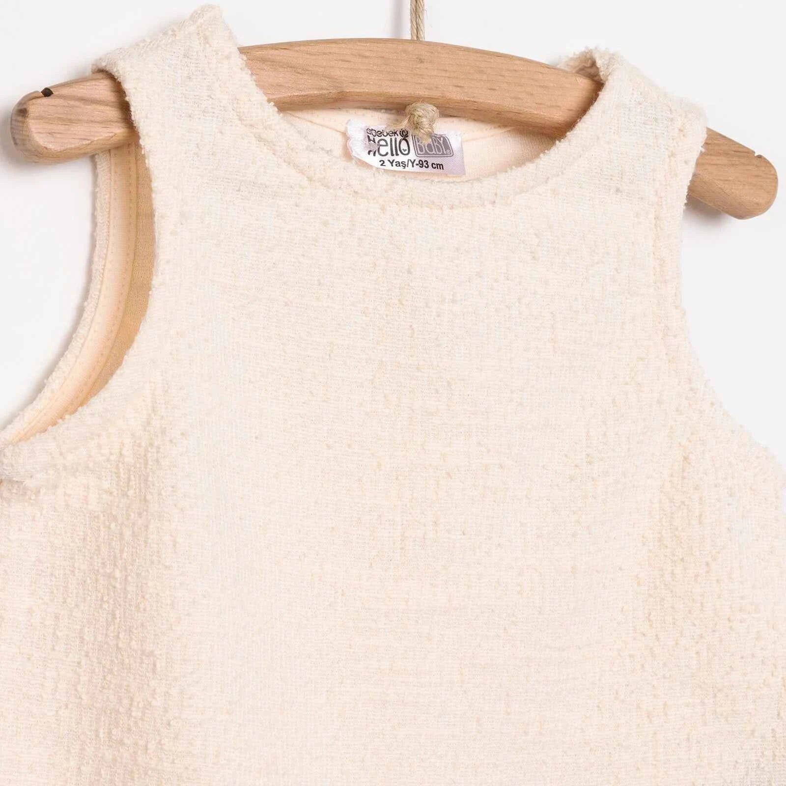 HelloBaby  Baby Girl Jogger - Ecru