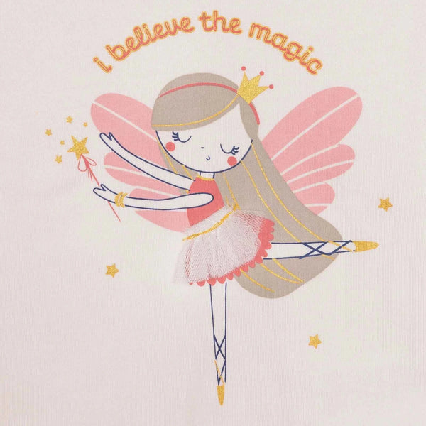 HelloBaby  Baby Girl  Long Sleeve Pyjamas Set - Ecru