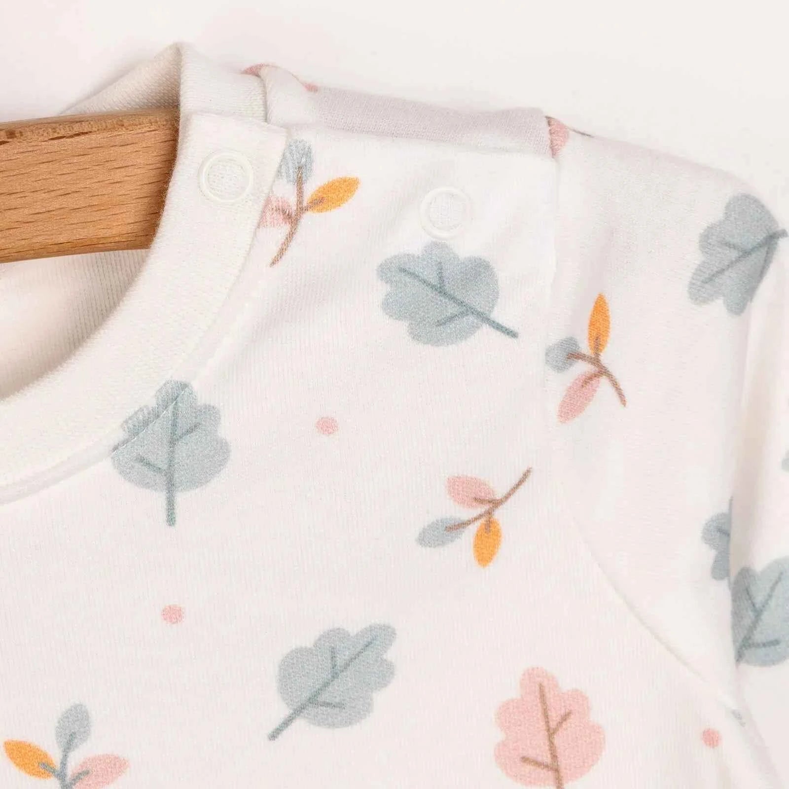 Pambuliq Baby Girl Long Sleeve Pyjamas Set - Pink