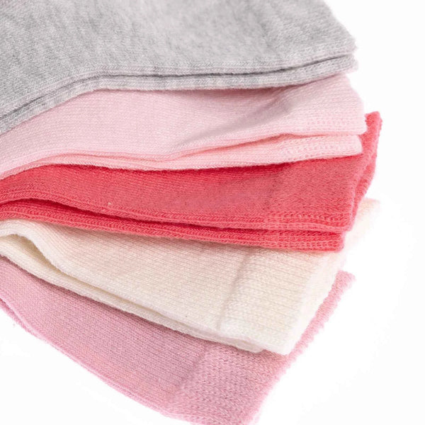 HelloBaby Baby Girl Socks 5 pcs - Pink