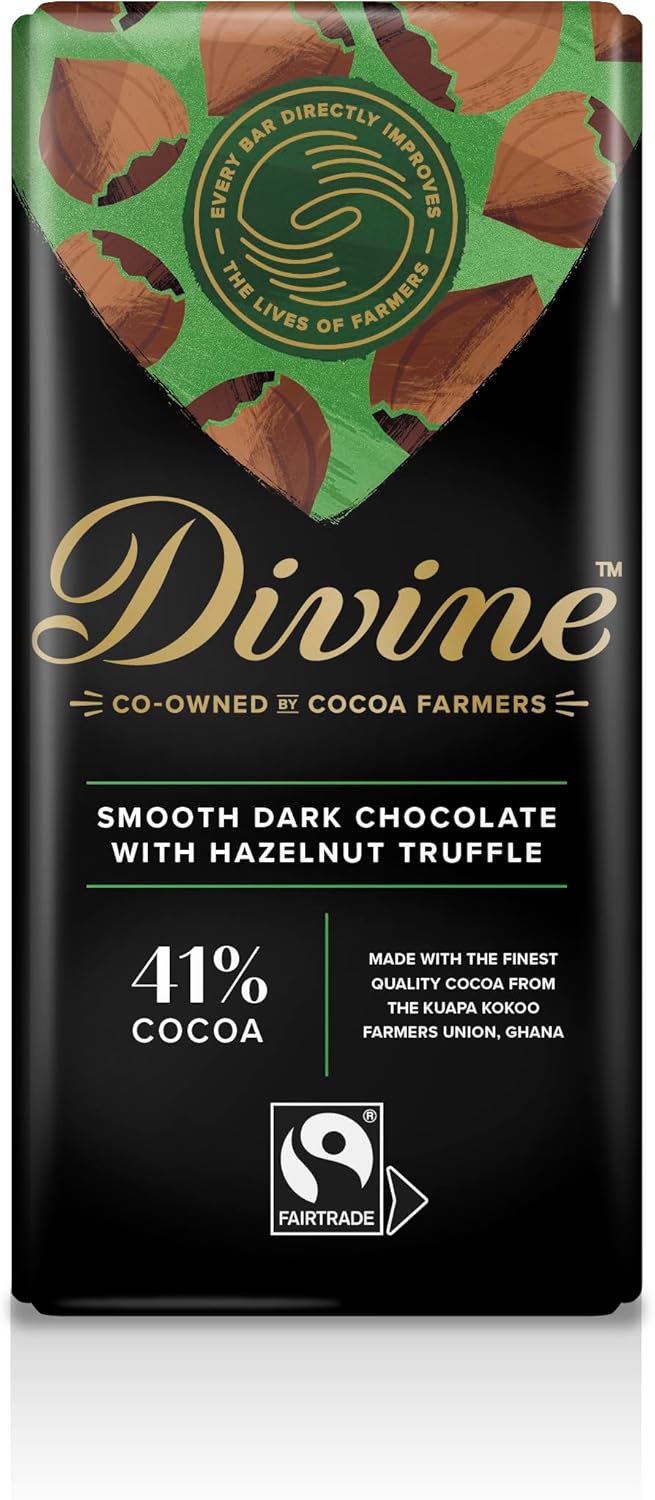 Chocolate With Hazelnut Truffle, 90 g bar (pack of 15)