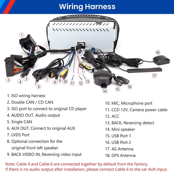 XTRONS 8.8" Car Stereo Android Octa-Core 4+64GB for BMW 3 Series E90 E91 5 Series E60 E61 (2005-2008) w CCC system Touch IPS Screen GPS navigation, w 4G LTE CarAutoPlay Android Auto Support AHD Camera