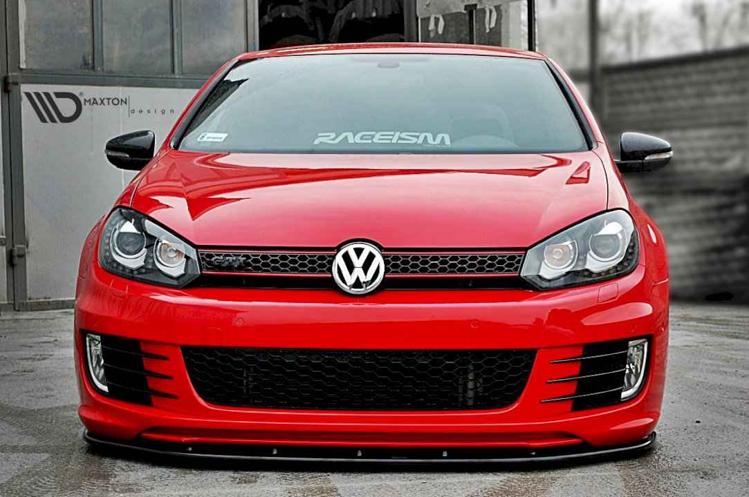 Maxton Design - FRONT SPLITTER VER.2 VW GOLF VI (FOR GOLF GTI 35TH)