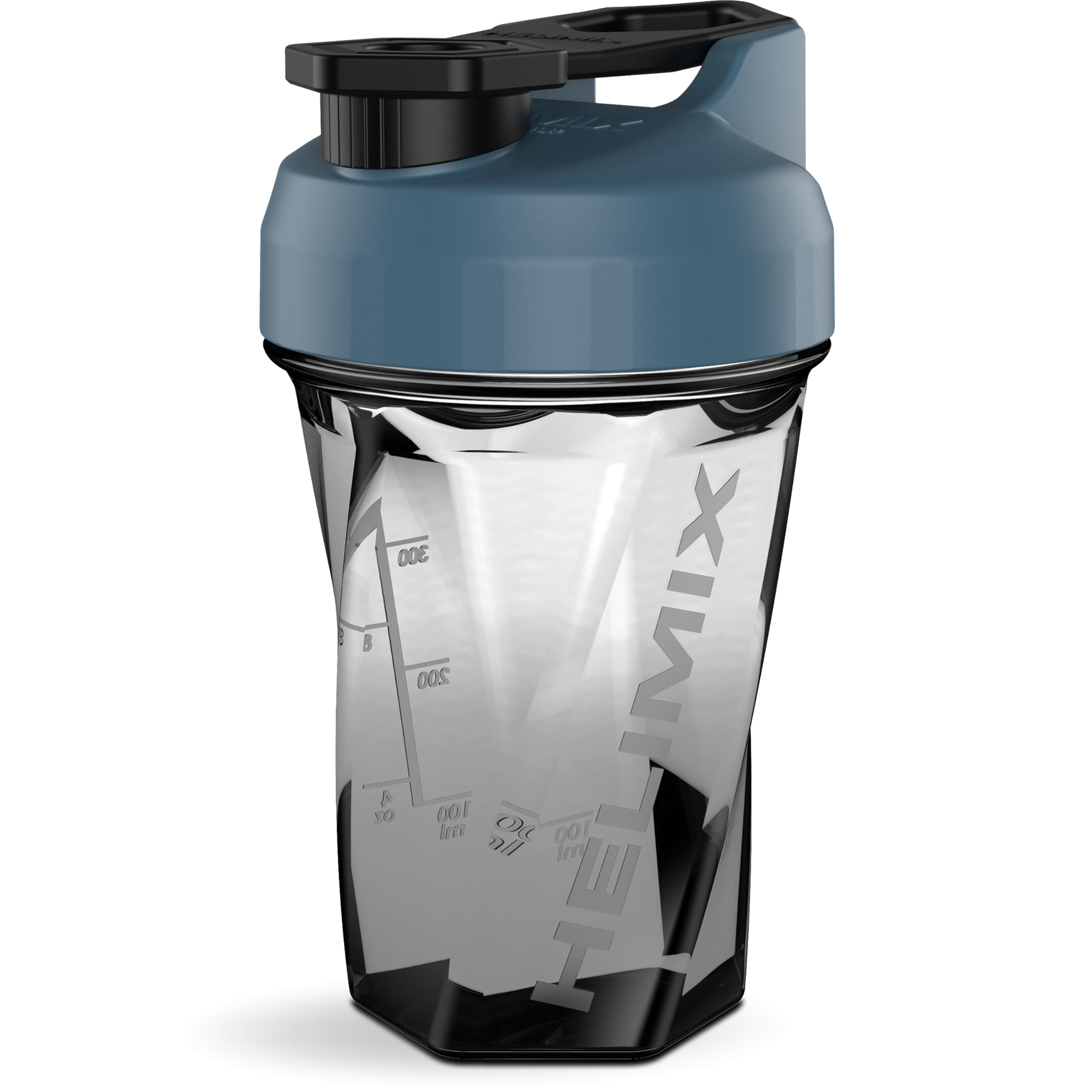 Helimix 2.0 Vortex Blender Shaker Bottle 828 ml - No Blending Ball or Whisk - USA Made - Portable Pre Workout Whey Protein Drink Cup - Mixes Cocktails Smoothies Shakes - Top Rack Safe