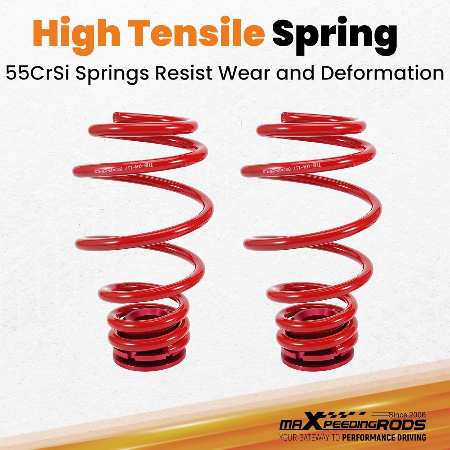 maXpeedingrods Coilovers Suspension Kit for Audi A3 MK2 8P & TT 8J 2003-2012 1.8 2.0 TFSI TD lowering Spring Suspension for VW Golf MK5 VI Audi A3 8P 2003-2013