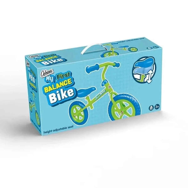 Ozbozz My First Balance Bike - Green & Blue