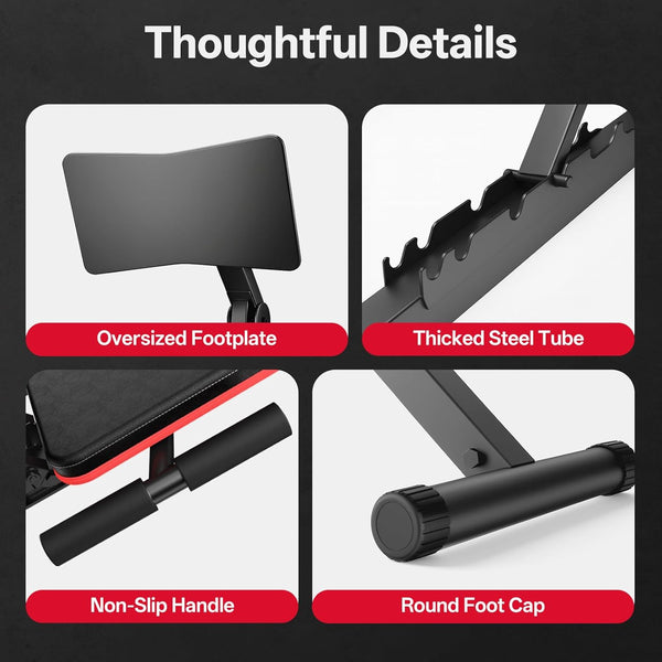 PASYOU Leg Extension Machine With 6 Adjustable Backrests, Leg Press Machine For Home Gym，Maximum Capacity & Dumbbell Weight 220LBS ，Weight Bench With Leg Curl Machine For Lower Body Exercise PM30