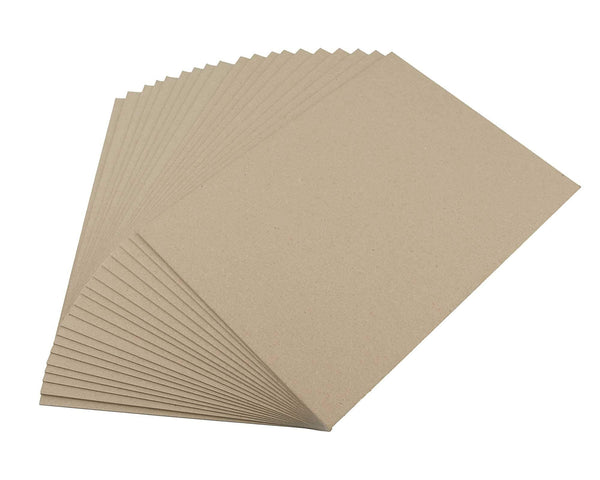 House of Card & Paper Grey Kraft Board 1500micron 945gsm A3 Size 10 Sheets per Pack, HCP475