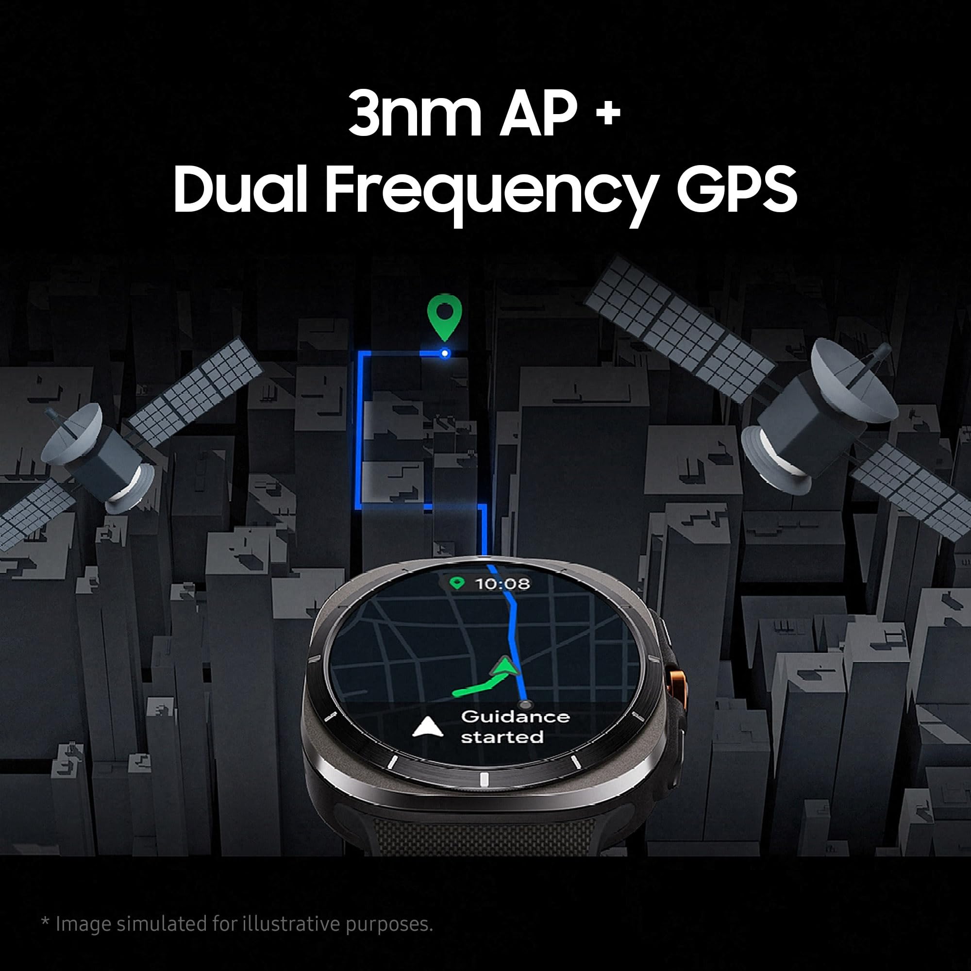 Samsung Galaxy Watch Ultra White with Galaxy AI, Smart Watch, Health Monitoring, Fitness Tracker, 47mm, LTE, 3 Year Manufacturer Extended Warranty (UK Version)