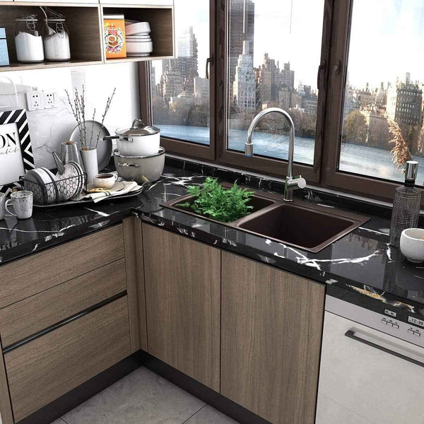 Wood Effect Wallpaper Self Adhesive Vinyl Matte Waterproof 31.5x157in TOTIO