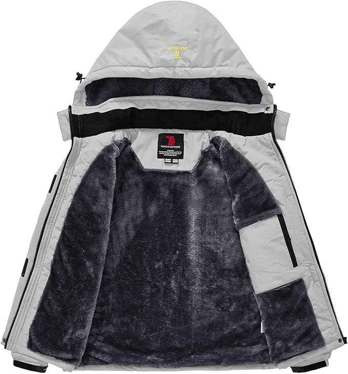 Womens Ski Jacket Waterproof Warm Winter Snow Rain Coat Size XL TBY