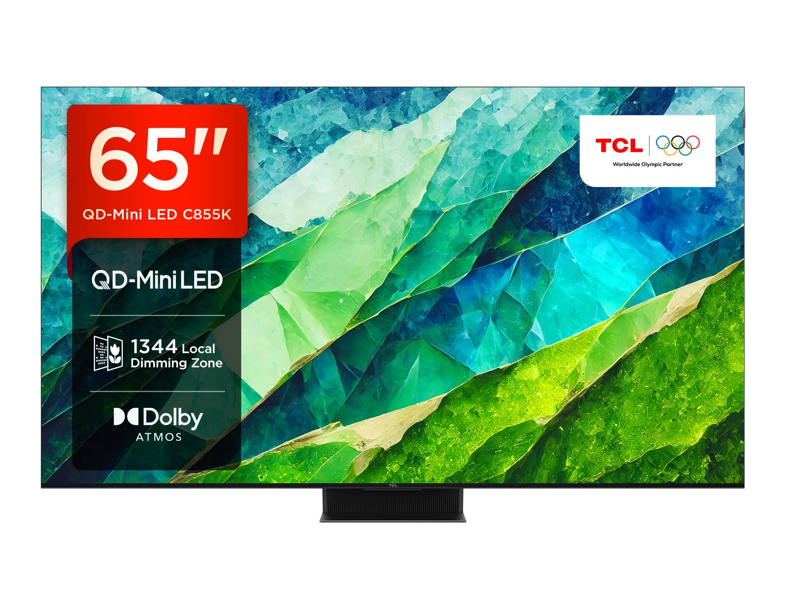 TCL 75Q6C-UK QD-Mini LED TV, 4K HDR Premium 1000nits, Smart TV Powered by Google TV (Dolby Vision IQ & Atmos, Onkyo 2.1 Sound System, 144Hz Motion Clarity Pro, 2025 New Model)