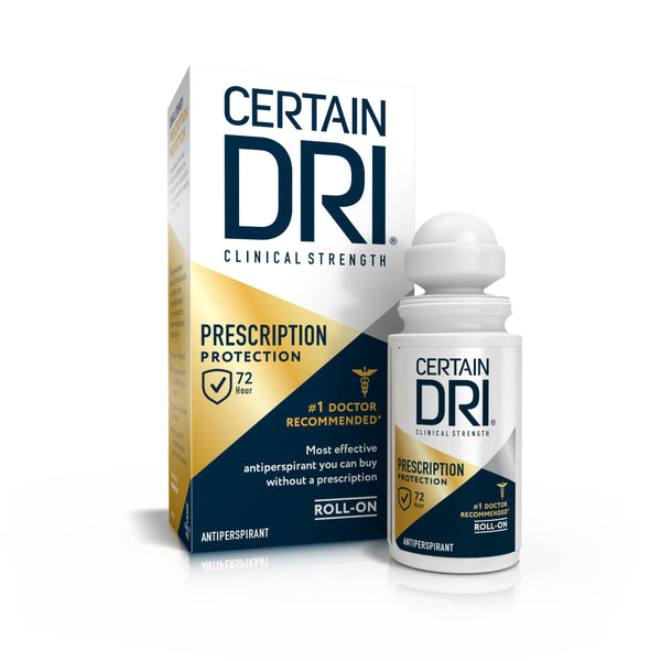 Certain Dri Anti-Perspirant, Roll-On, Pack of 1, 1.2 oz