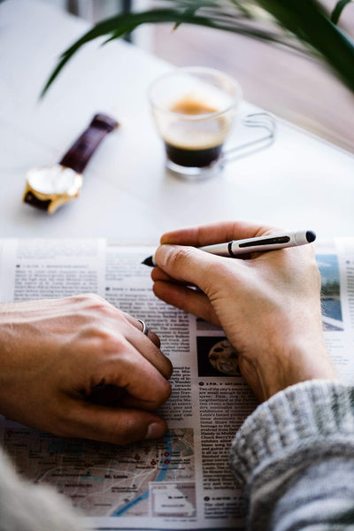 CROSS Tech3+ Satin Black Multi-Function Ballpoint Pen with Stylus incl. Premium Gift Box – Refillable Ballpen & Pencil