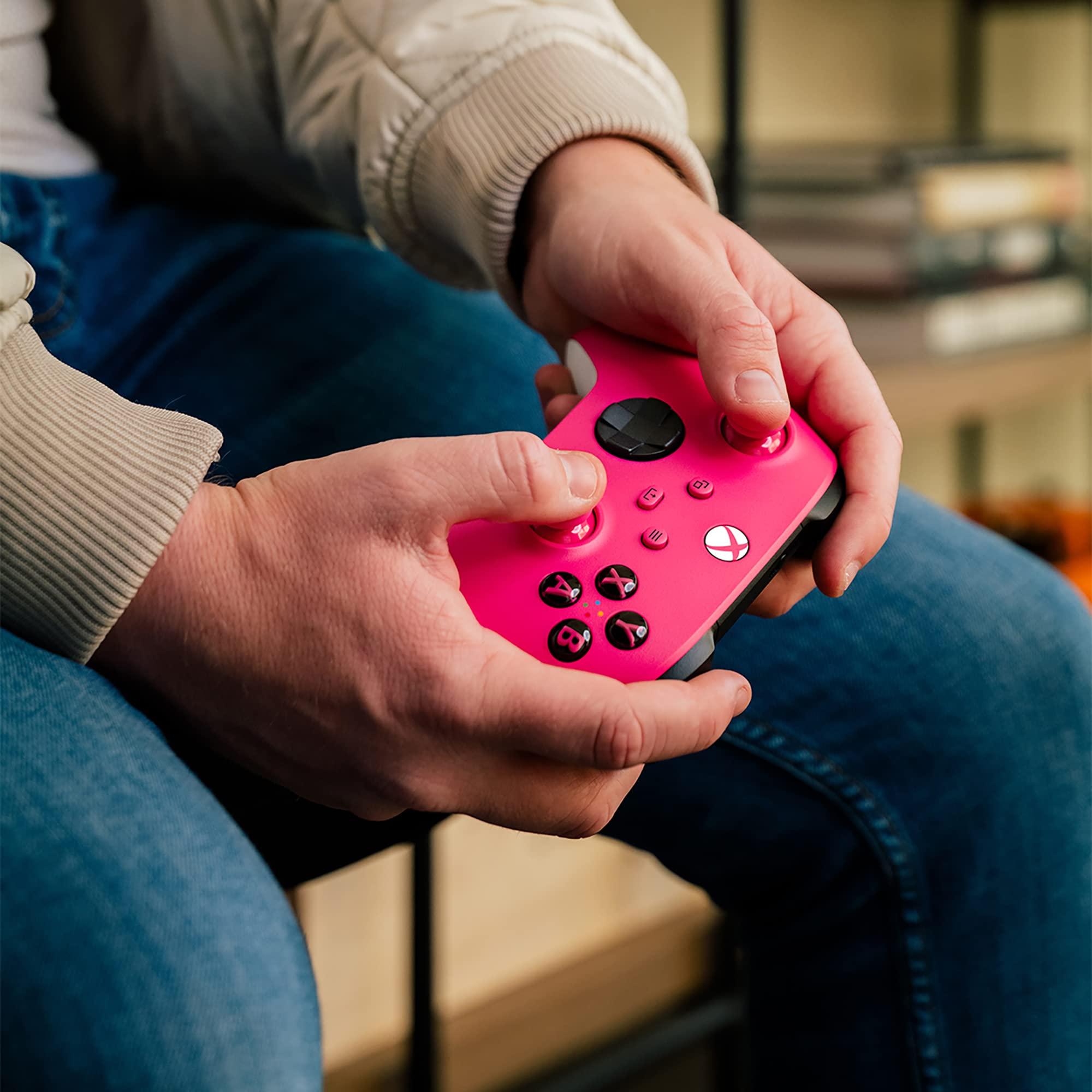 Xbox Wireless Controller – Deep Pink Series X|S, One, and Windows Devices