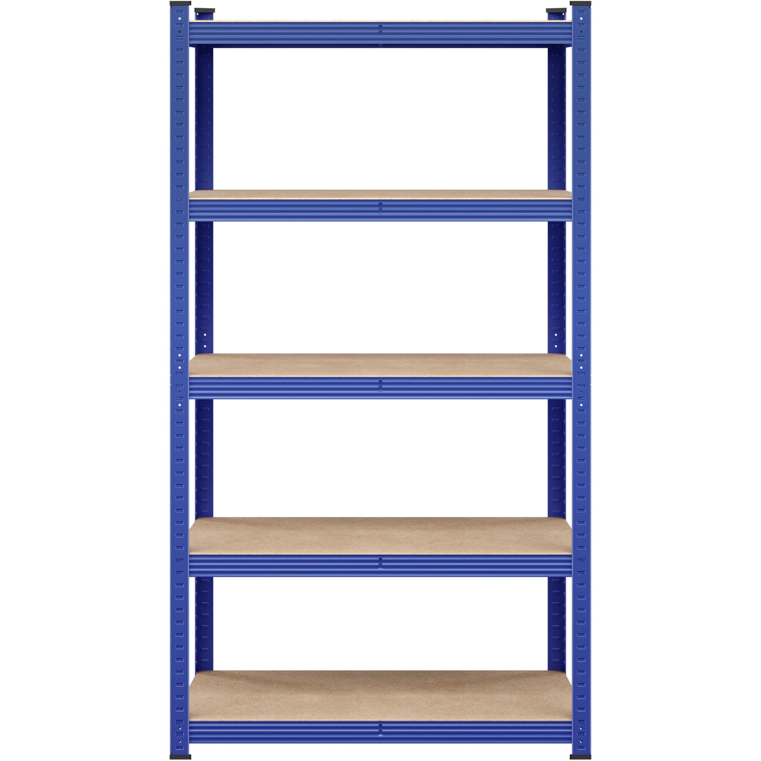 Yaheetech Garage Shelving Units - 5 Tier Heavy Duty Rack for Storage Metal Utility Shelves,180cm x 90cm x 40cm,175KG Per Shelf,Blue