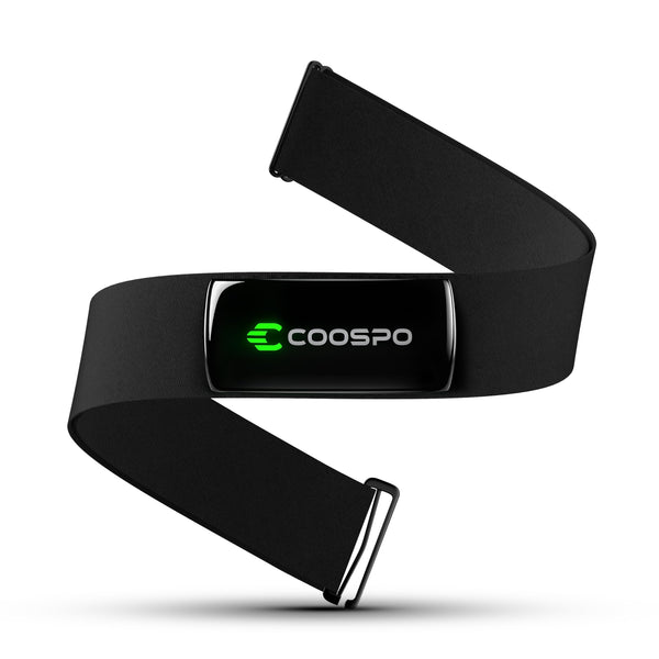 COOSPO H9Z Herat Rate Monitor Chest Strap,Bluetooth 5.0 ANT+ Heart Rate Monitor,Heart Rate Sensor with Rechargeable Battery,HRM Works with Strava/WahooFitness/Polar Beat Peloton/Zwift/DDP Yoga App