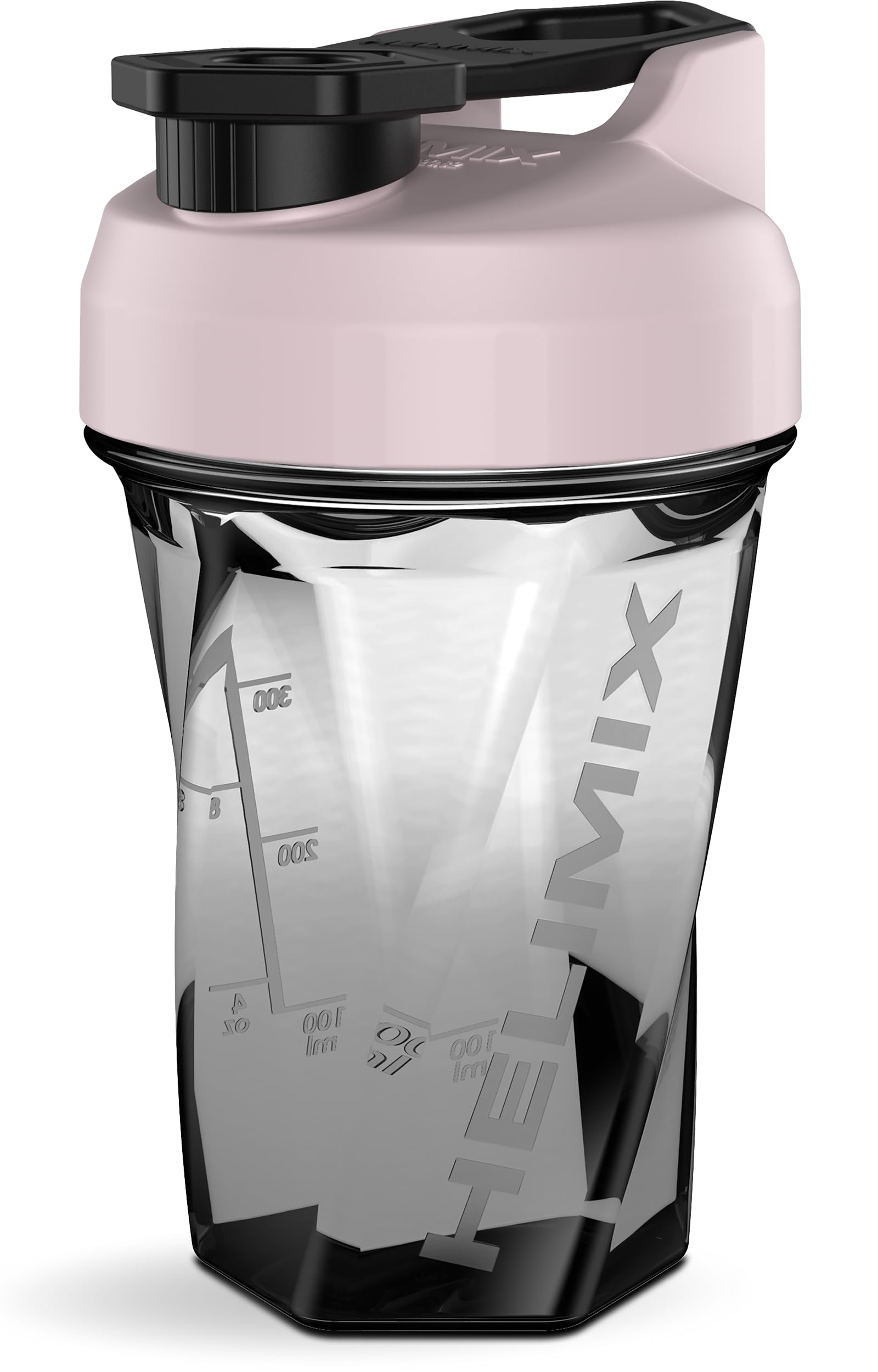 Helimix 2.0 Vortex Blender Shaker Bottle 828 ml - No Blending Ball or Whisk - USA Made - Portable Pre Workout Whey Protein Drink Cup - Mixes Cocktails Smoothies Shakes - Top Rack Safe
