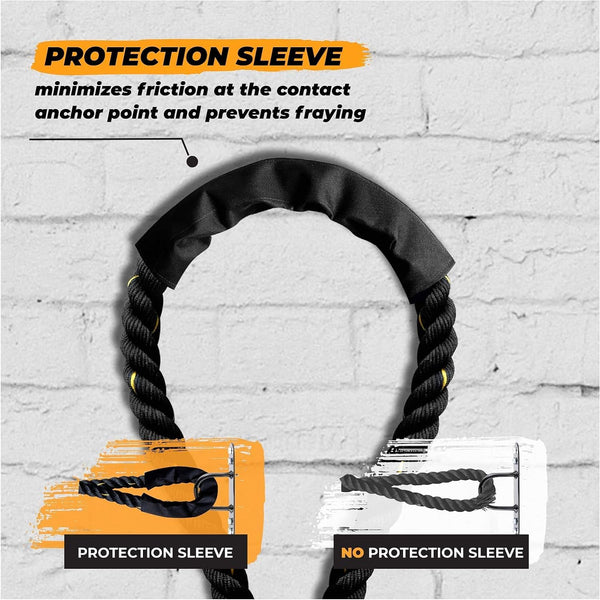 Yes4All Unisex Yes4All Unisex s WE3N Battle Poly Dacron Workout 1 5 inch 30 ft Length Exercise Rope 5in 30ft, A. 3.8 cm - 9.1 m, A. m UK, Without