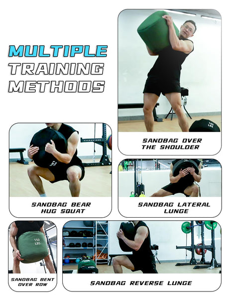 Fitarc Sandbag Workout Bag,Sandbag Training, Sandbags for Fitness,Round Sandbags for Weight Training,Round Sandbag,Cross-Training & Exercise, Workouts