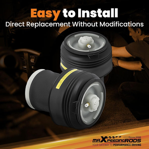 maXpeedingrods 2pcs Air Suspension Springs Bag for BMW X5 E70 2007–2013 X6 E71 2008–2015 E72 2008–2015 37126790078 37126790079