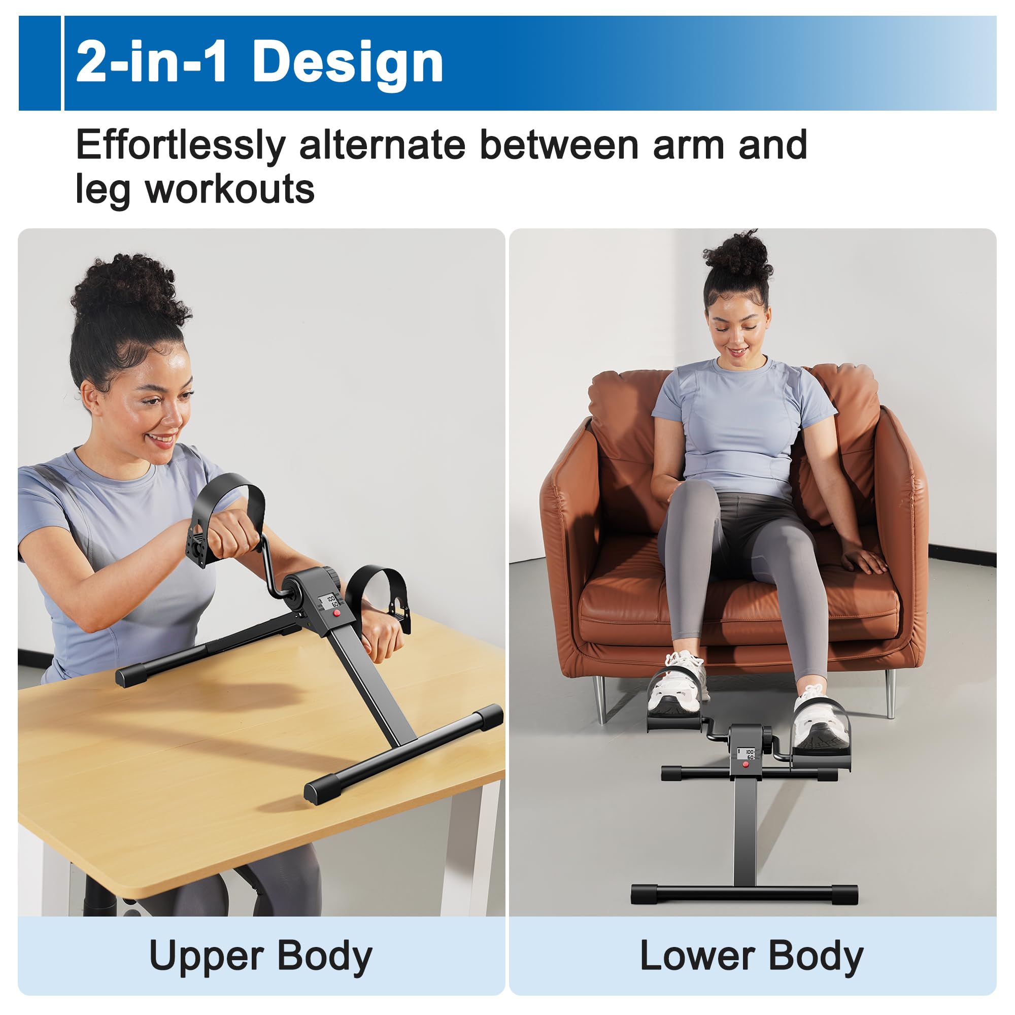 Lacuffy Exercise Bike Indoor Bike with LCD Display Magnetic Stationary Bike Durable Ultra-Quiet 136 kg Max Load Exercise Equipment with App for Home Use