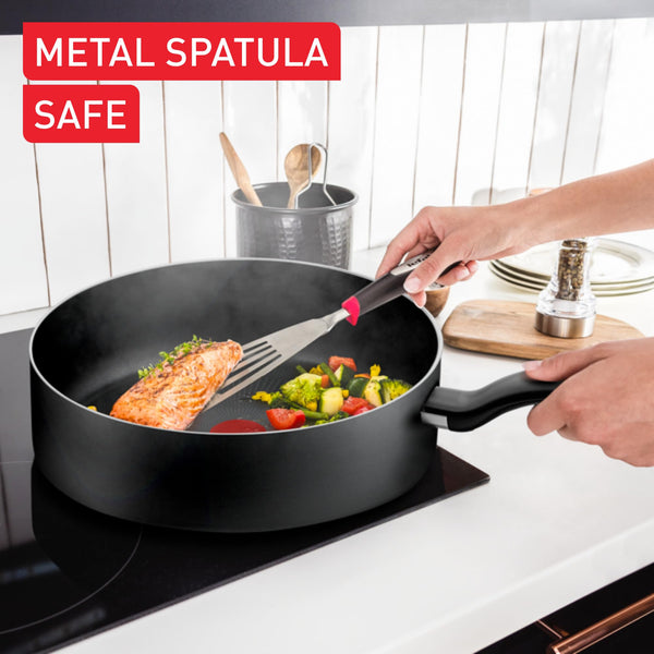 Tefal Titanium Essential Non-Induction Non-Stick Sautepan 26cm & lid