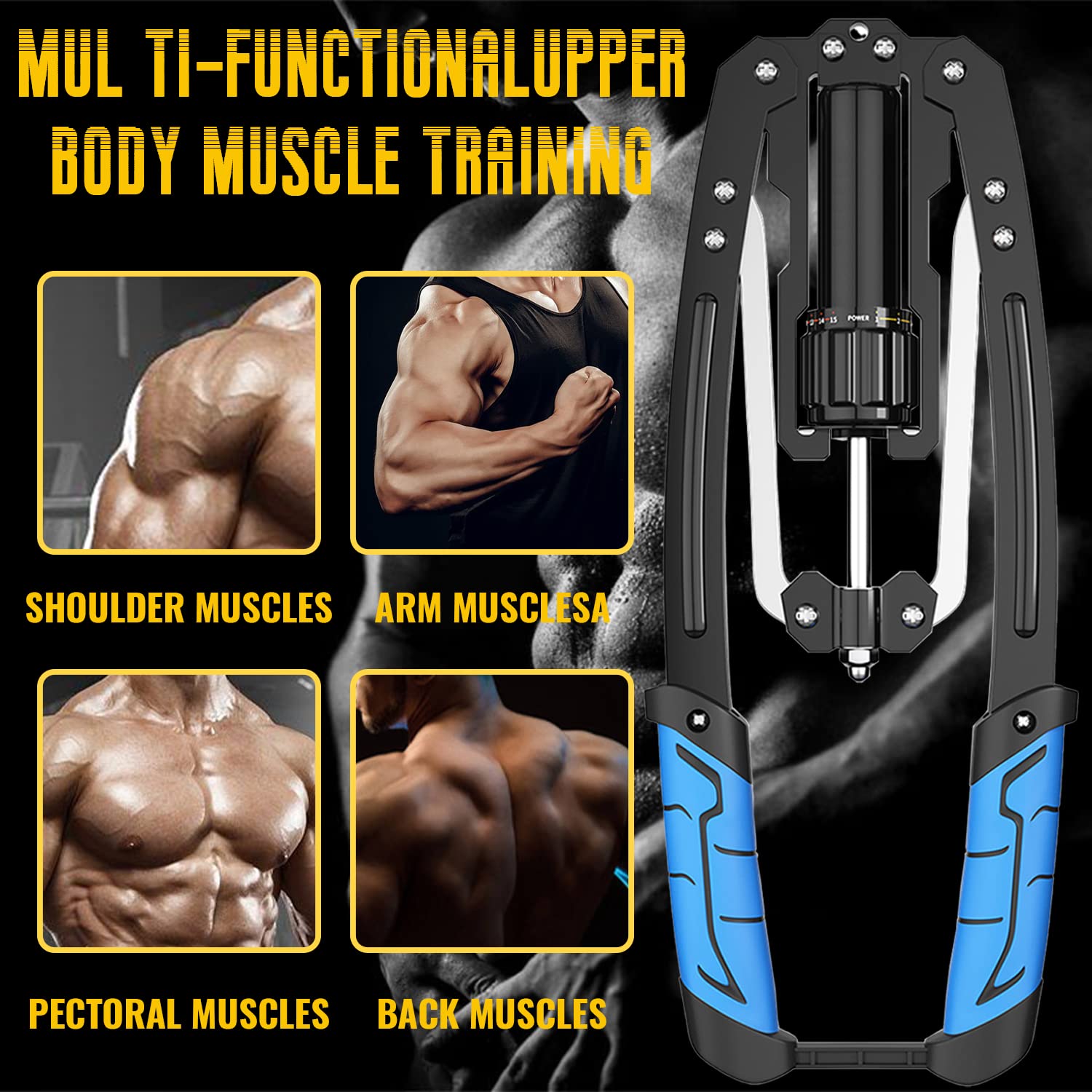 LEJIEYIN Twister Arm Exerciser - Adjustable 22-440lbs Hydraulic Power/Arm Exercise Equipment/Upper Body Exercise/Chest Workout/Shoulder Exercise