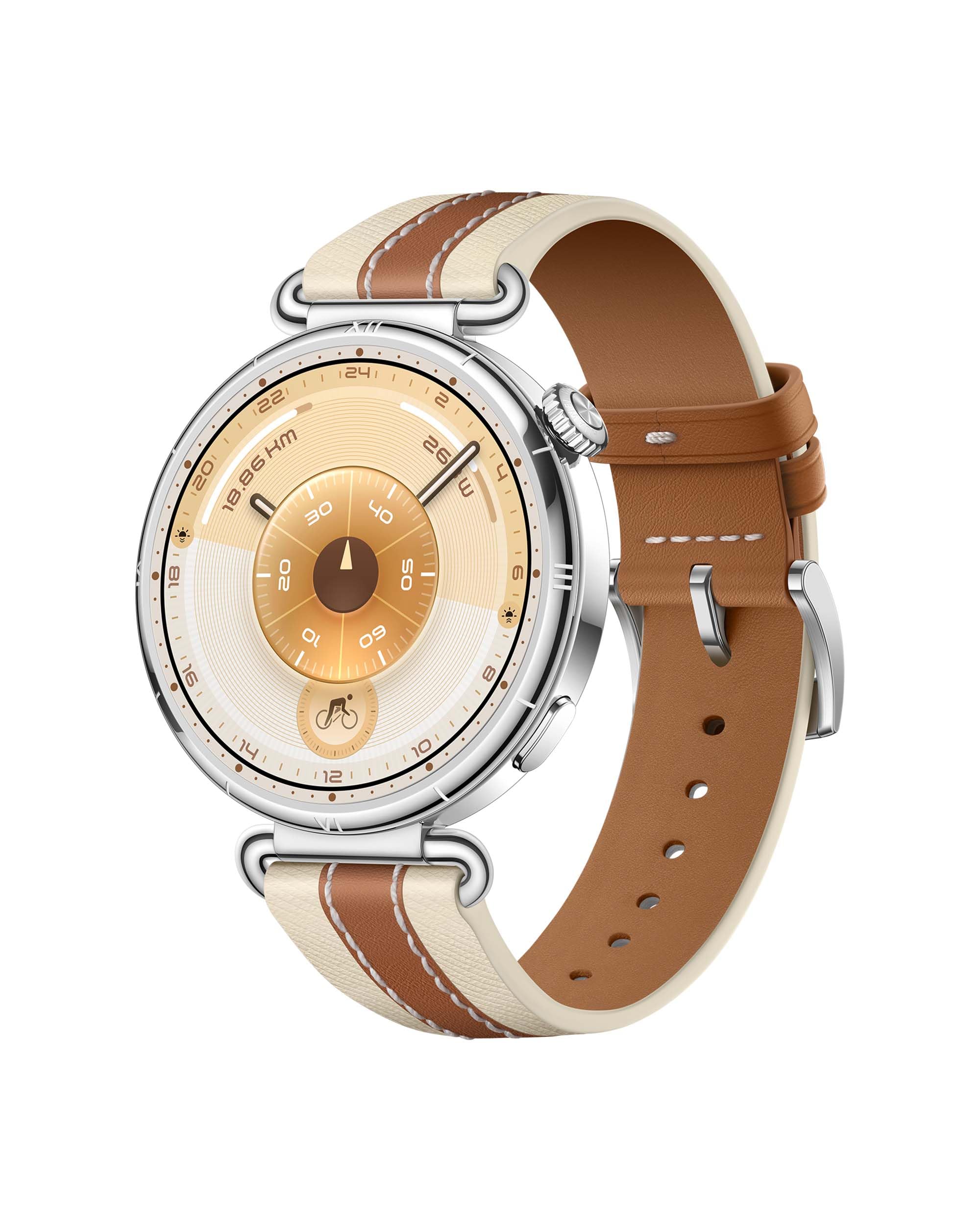 HUAWEI WATCH GT 6 GPS 46mm Smart Watch, 1.47''AMOLED Touchscreen, up to 21 days battery life, Cycling,100+ Sports Mode, iOS & Android, All-day Health Monitoring, Emotional Wellbeing, Black