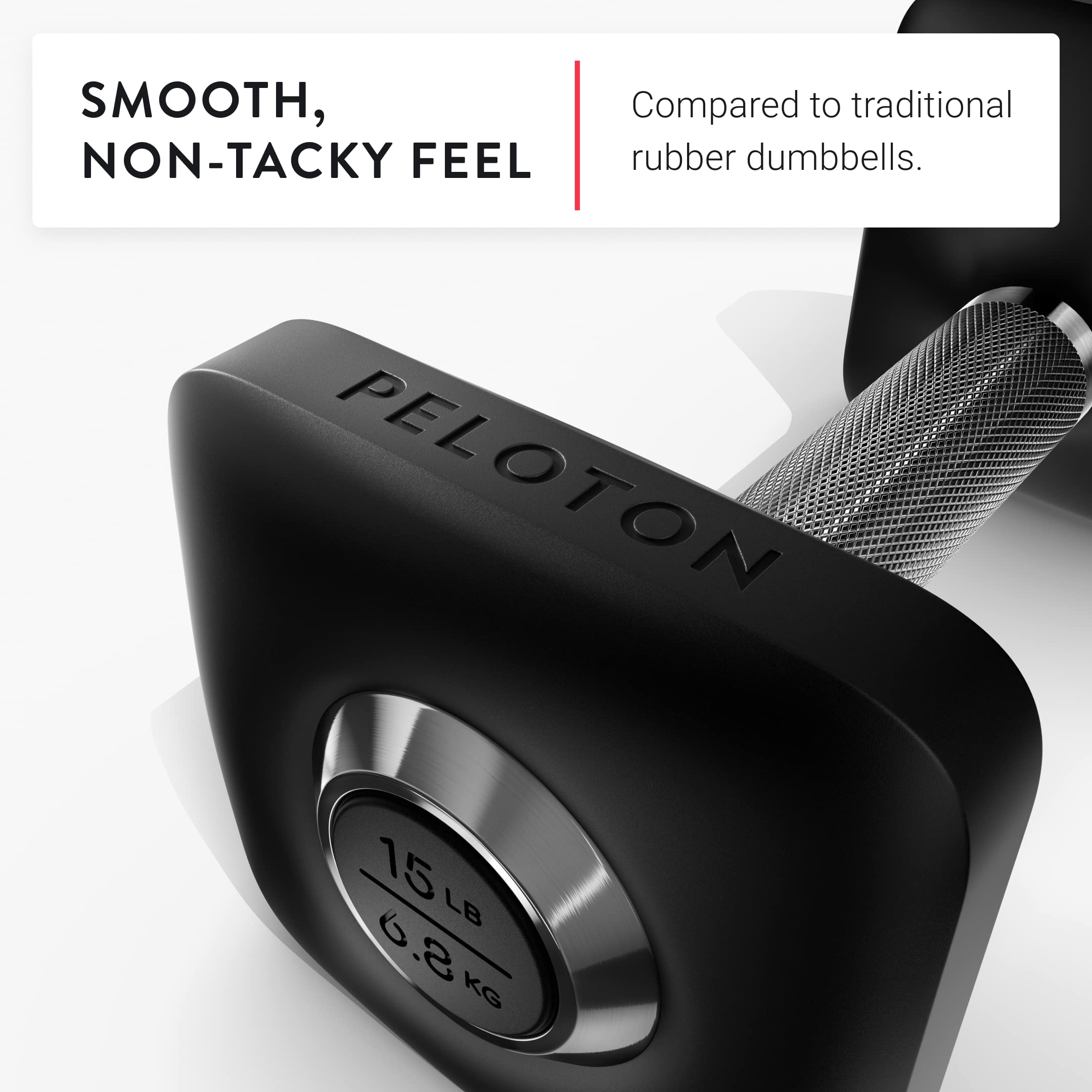 Peloton Unisex Dumbbells Weights, Black, 4.5 kg UK