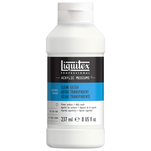 Liquitex Acrylic Gesso Surface Prep-Clear 8Oz