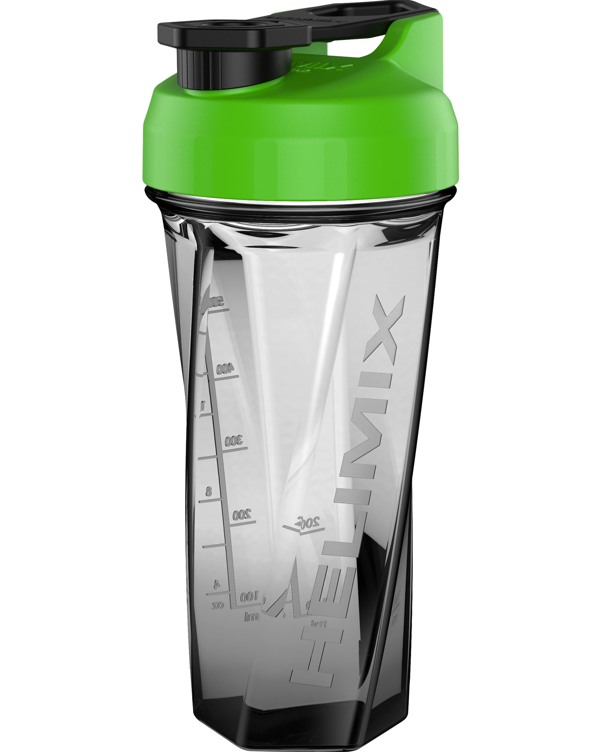 Helimix 2.0 Vortex Blender Shaker Bottle 828 ml - No Blending Ball or Whisk - USA Made - Portable Pre Workout Whey Protein Drink Cup - Mixes Cocktails Smoothies Shakes - Top Rack Safe