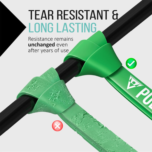 Resistance Bands Pull Up Bands for Assisted Pull Ups, Calisthenics, Crossfit, Pull Up Bar; Premium Fitness Bands (EXTRA LIGHT + LIGHT + MEDIUM +