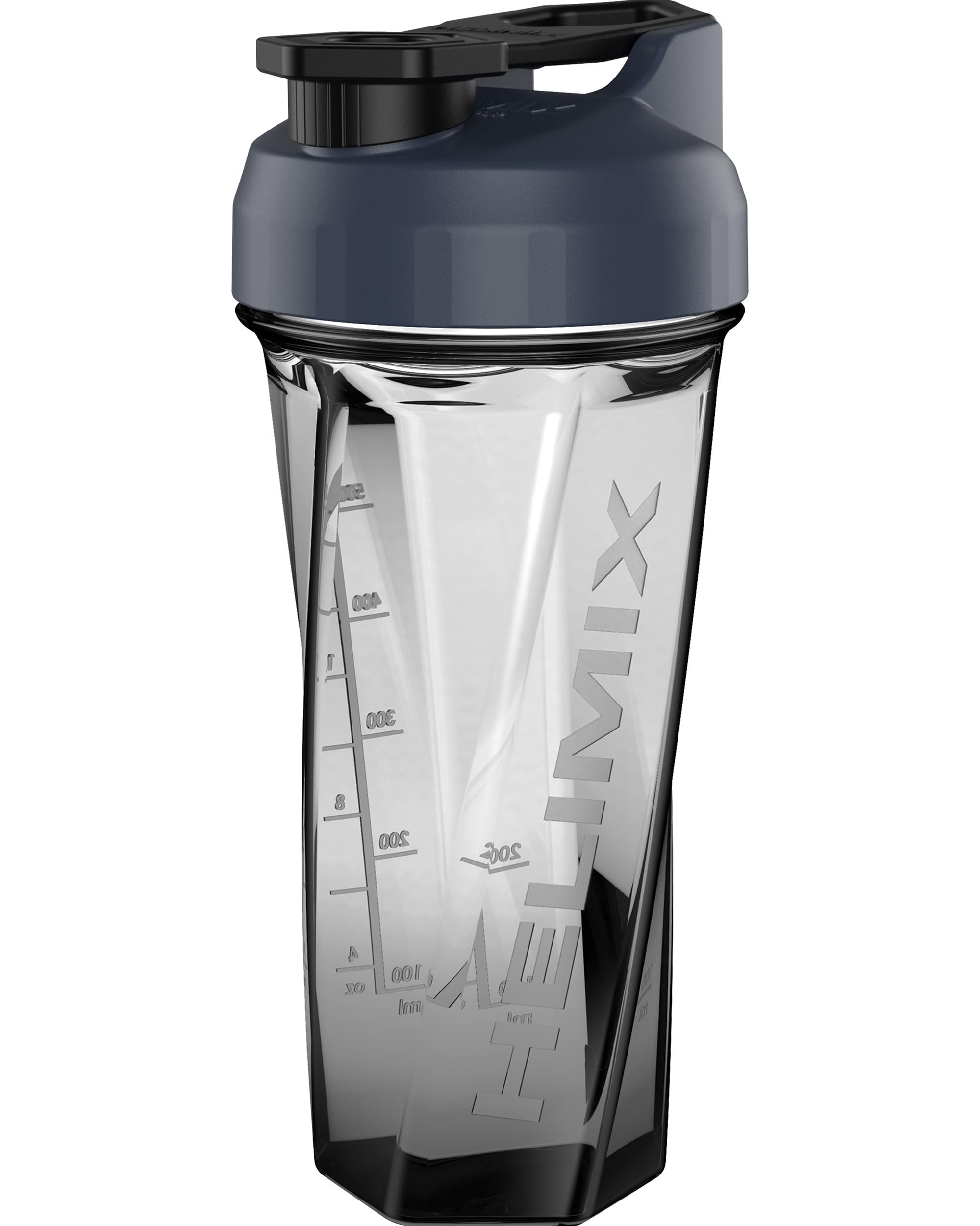 Helimix 2.0 Vortex Blender Shaker Bottle 828 ml - No Blending Ball or Whisk - USA Made - Portable Pre Workout Whey Protein Drink Cup - Mixes Cocktails Smoothies Shakes - Top Rack Safe
