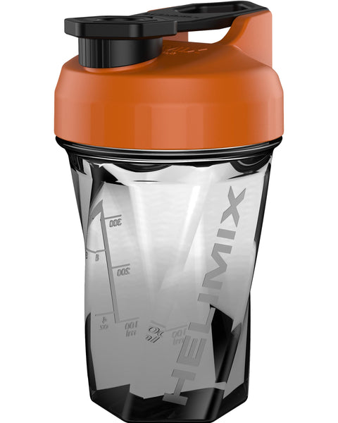 Helimix 2.0 Vortex Blender Shaker Bottle 828 ml - No Blending Ball or Whisk - USA Made - Portable Pre Workout Whey Protein Drink Cup - Mixes Cocktails Smoothies Shakes - Top Rack Safe