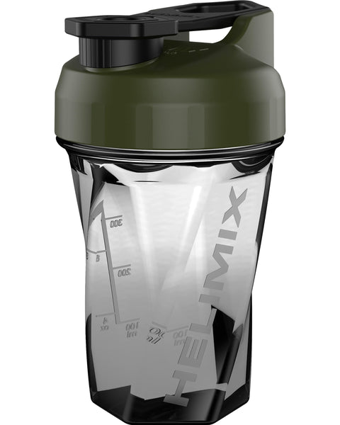 Helimix 2.0 Vortex Blender Shaker Bottle 828 ml - No Blending Ball or Whisk - USA Made - Portable Pre Workout Whey Protein Drink Cup - Mixes Cocktails Smoothies Shakes - Top Rack Safe